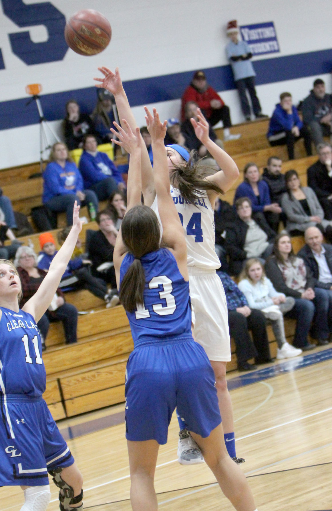 Clear Lake at McDonell girls basketball 12-9-19